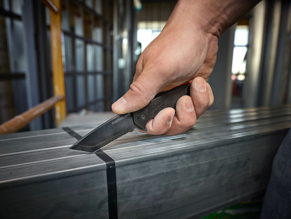 milwaukee Foldekniv hardline rillet
