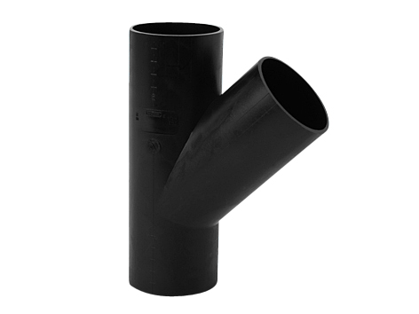 HDPE TRIŠAKIS QUICKSTREAM D56×56×45°