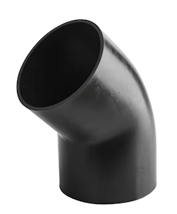 wavin Hdpe alkūnė quickstream d50×45°