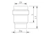 wavin Pe-hd o-ringsmuff roof water 110