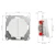 elko Switch elko one switch 2-circuits 5 screw