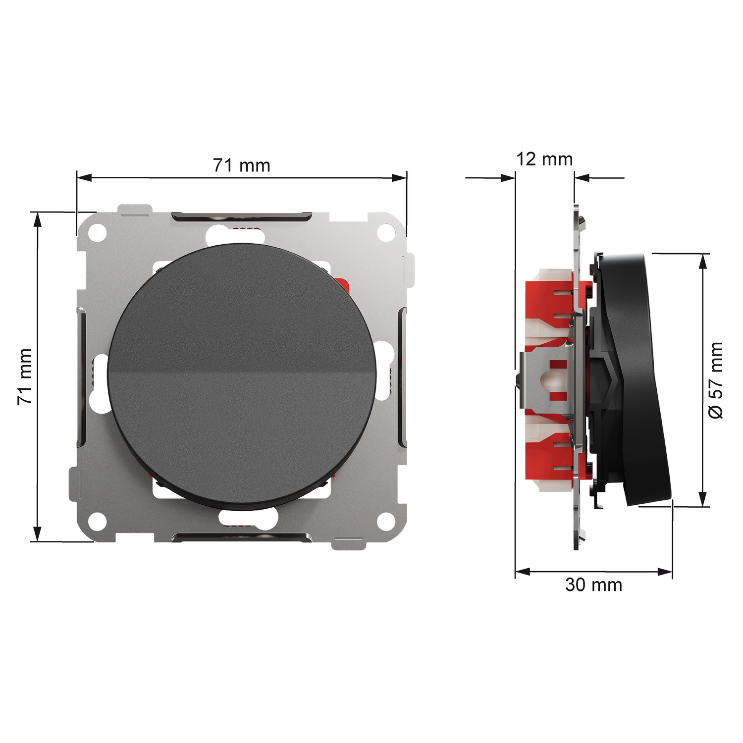 elko Switch elko one switch two-way 6/1 screw