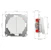 elko Switch elko one switch 2x two-way 6+6 screw