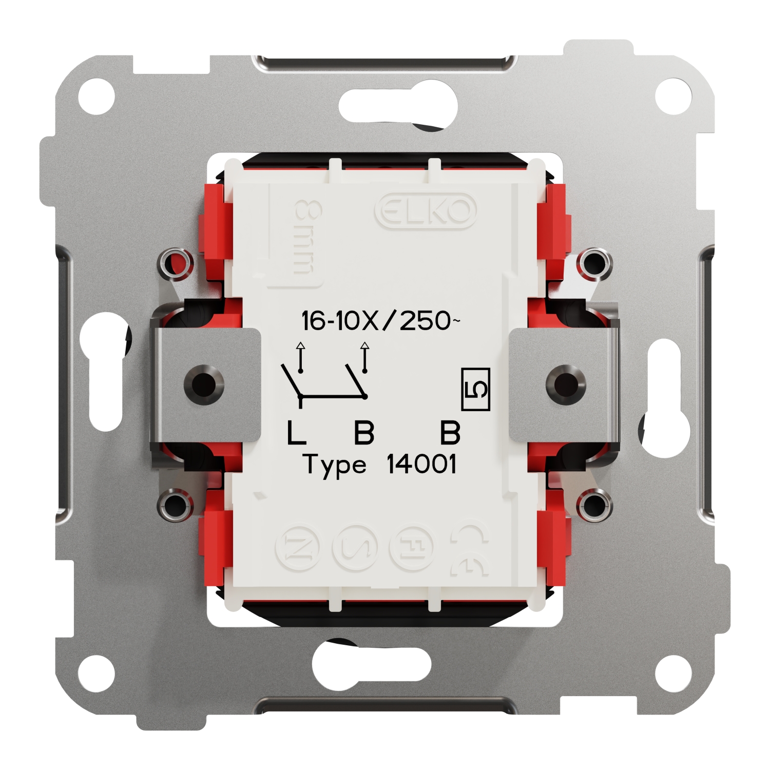 schneider electric Elko one bryter 5 serievend m/skrutilkobl so
