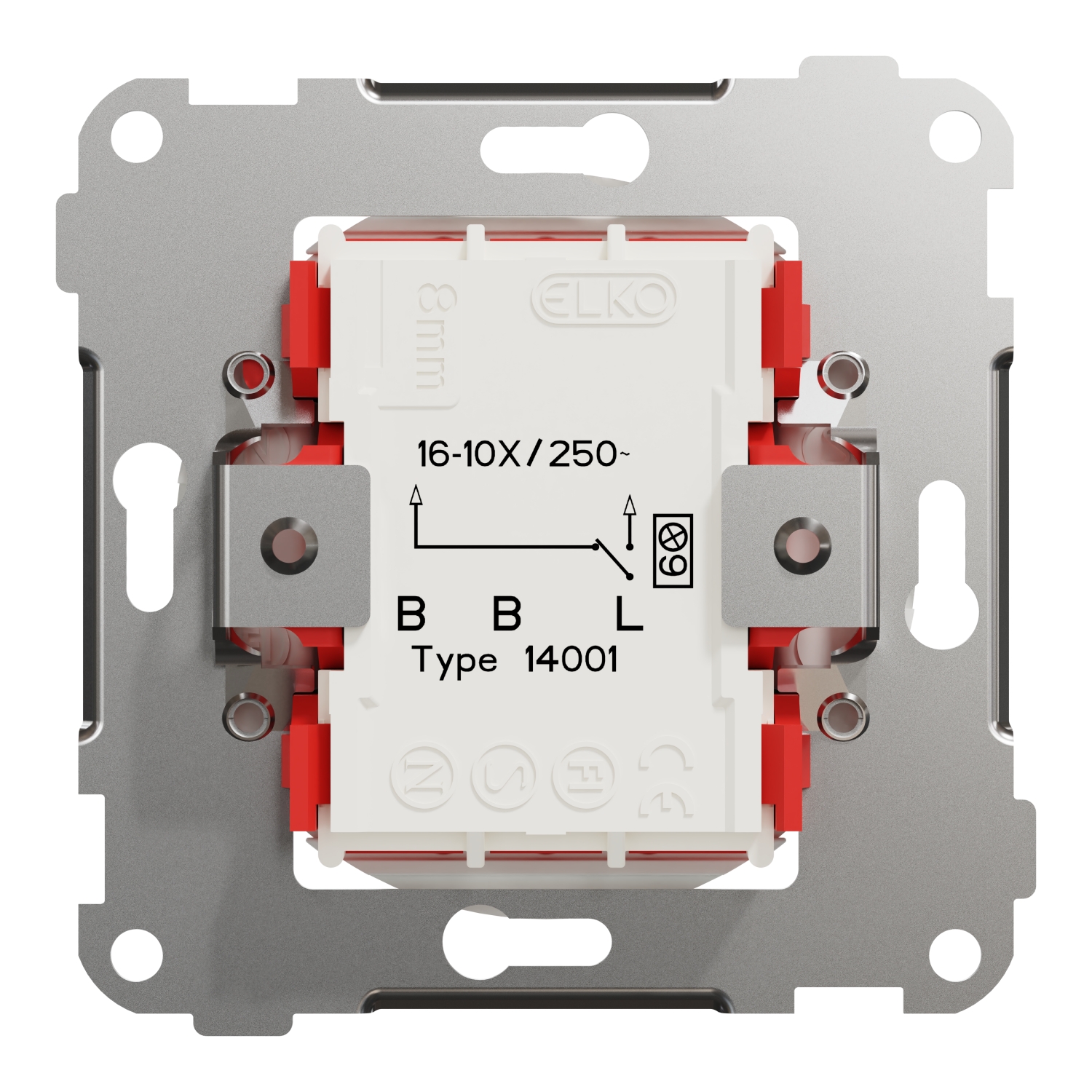 schneider electric Elko one bryter 6/1 m/skrutilkobling rh