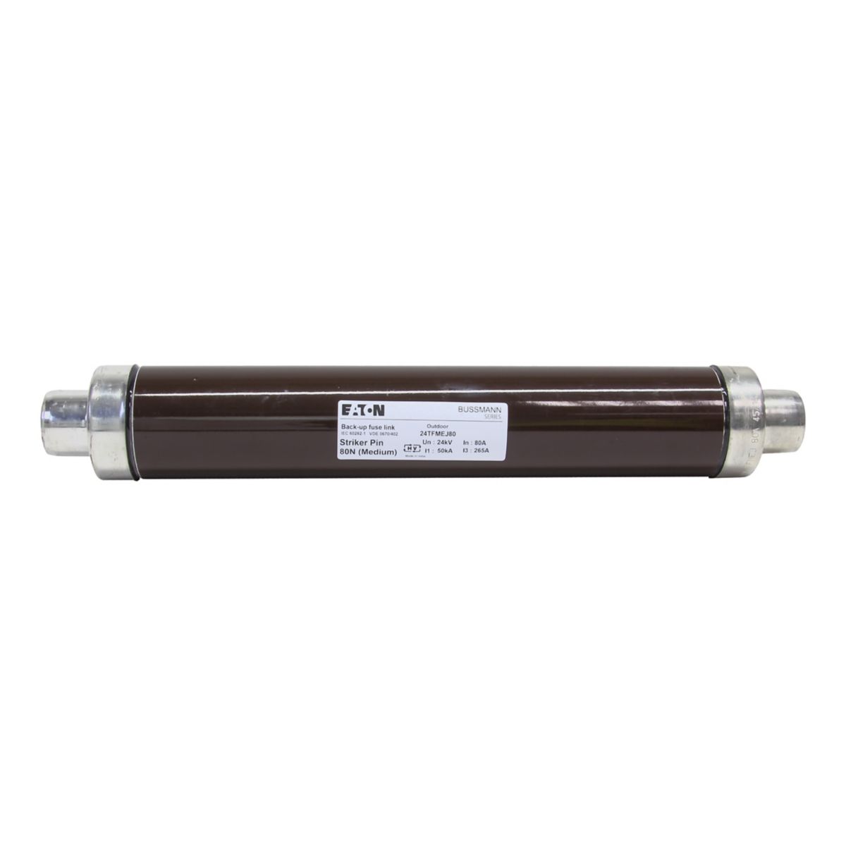Suurjännitesulake 24TFMEJ80 12/24kV 80A 442mm