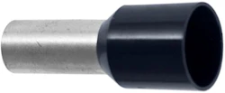ENDEHYLSE/ NITE 6,0MM² 6,0 SORT