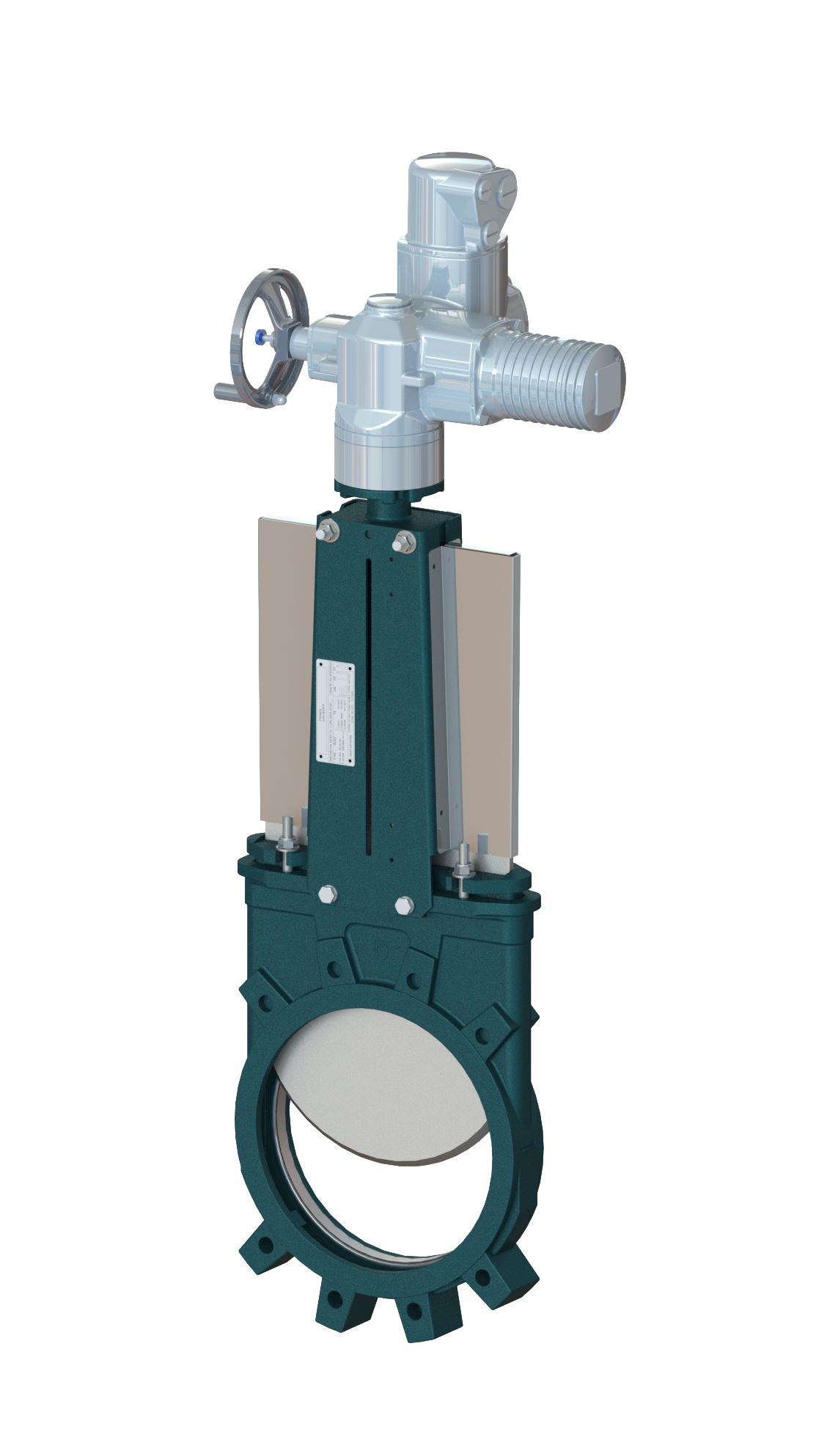 NUGASIIBER GGG40 AUMA AJAMIGA DN400 PN10 AISI304 NBR