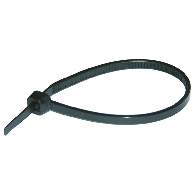 KABEĻU SAITE UV IZTURĪGA 550x8,0mm MELNA 