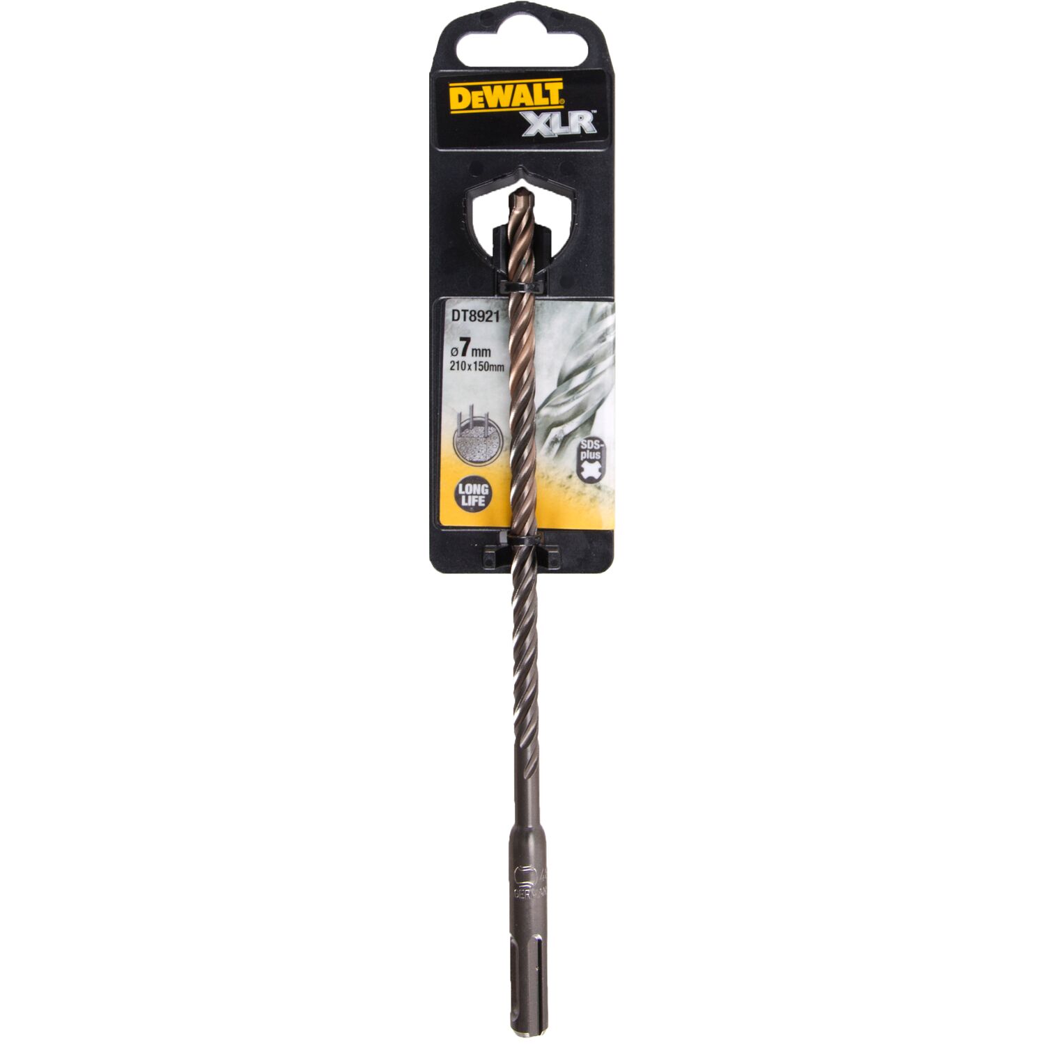 dewalt Poravasaranterä dewalt elite sds-plus 7 x 210 x 150