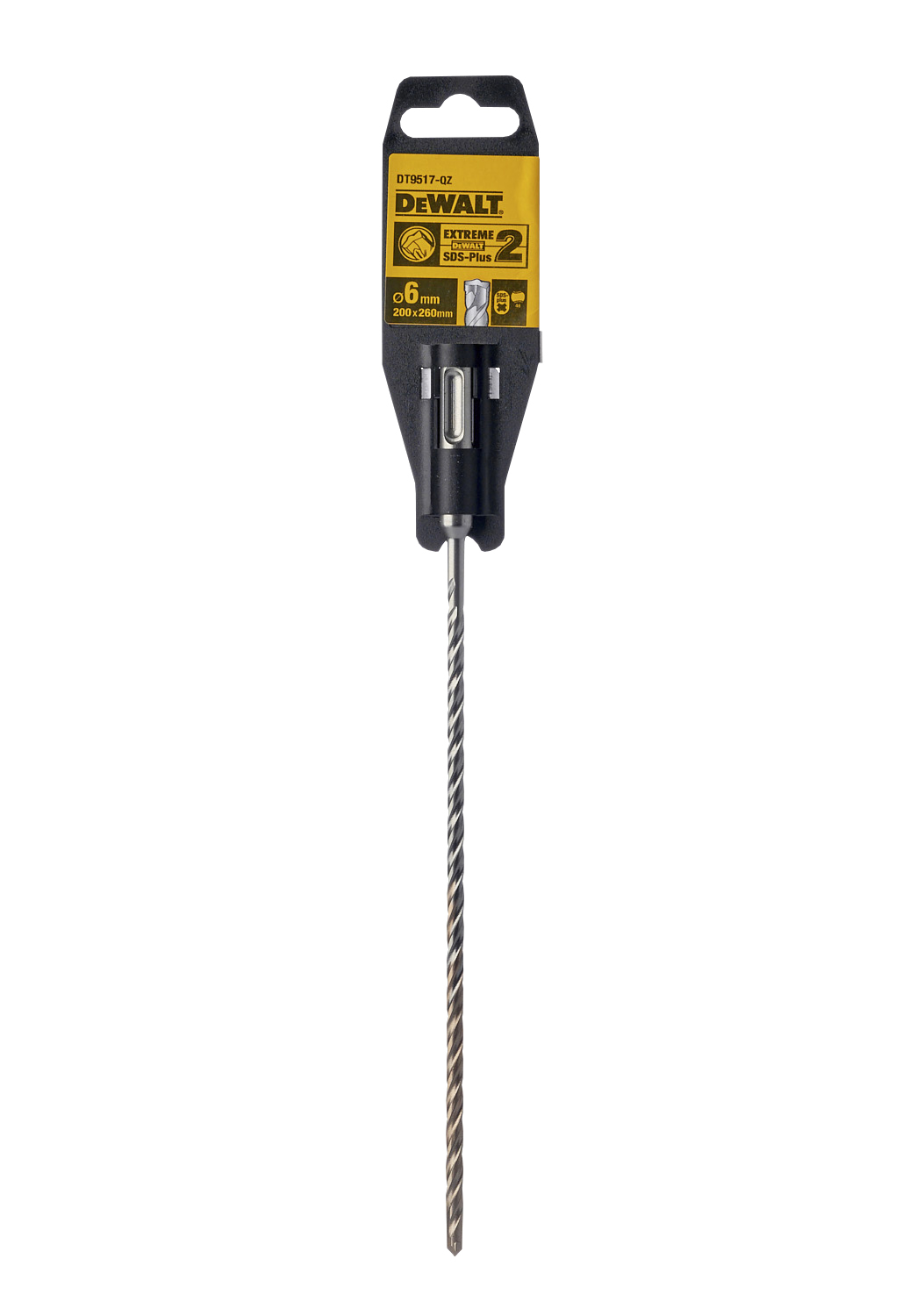 PORAVASARANTERÄ DEWALT EXTREME2 SDS 6X260MM