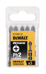 dewalt Bits torsion dewalt ph2 50mm 5st