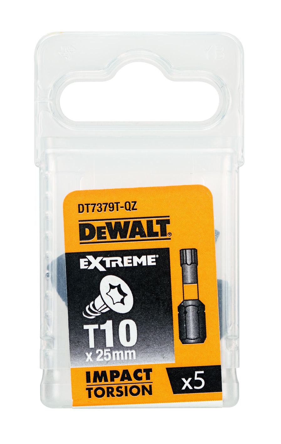 dewalt Ruuvauskärki dewalt t10 25mm 5kpl flextorq