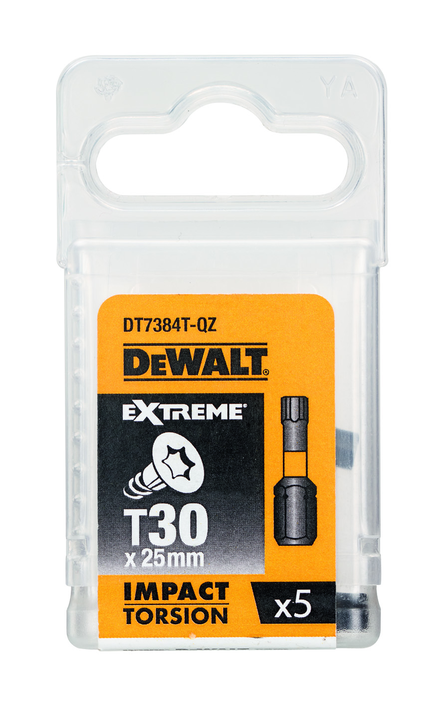 TORSION BIT DEWALT T30 25MM 5PCS