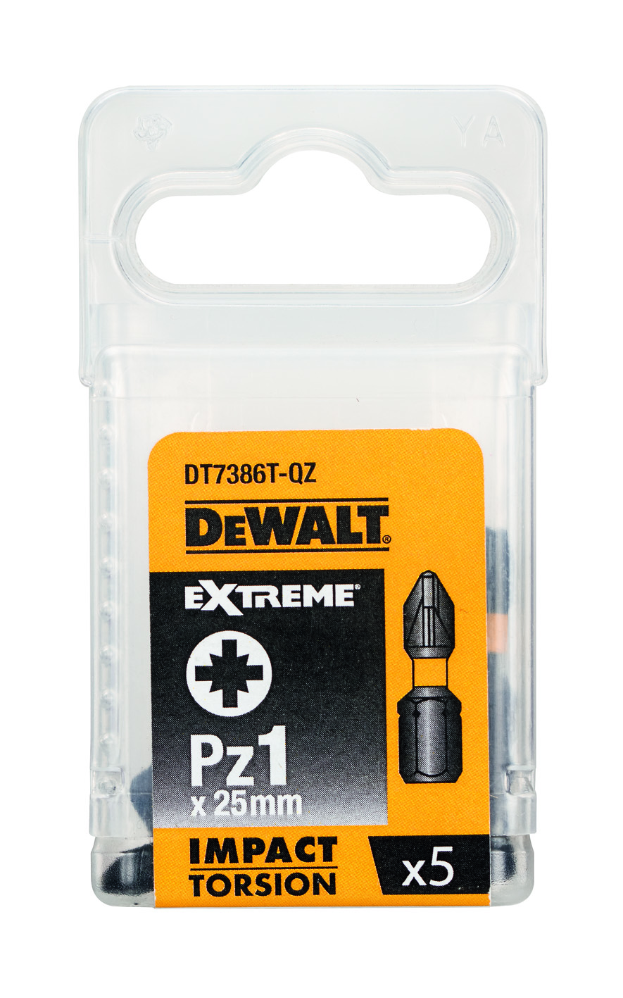 RUUVAUSKÄRKI DEWALT PZ1 25MM 5KPL FLEXTORQ
