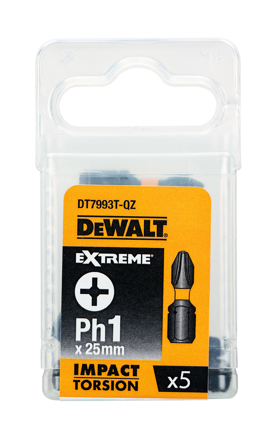 RUUVAUSKÄRKI DEWALT PH1 25MM 5KPL FLEXTORQ