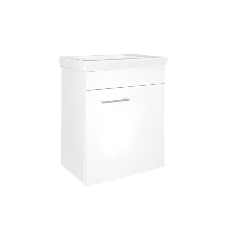 BASIN CABINET VIILU WITH BASIN 45X28X54CM WHITE
