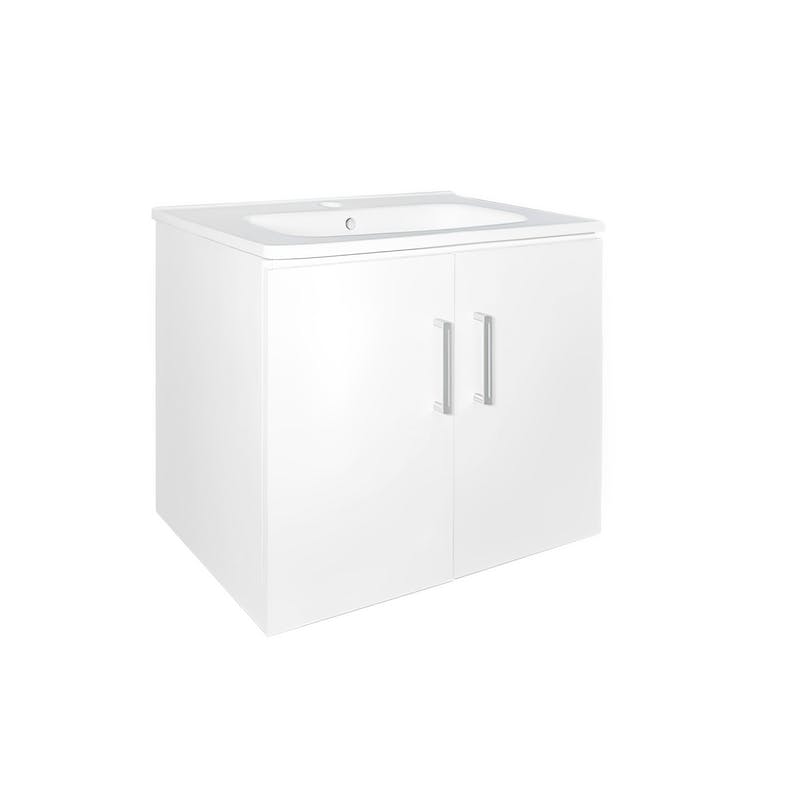 BASIN CABINET VIILU WITH DOORS 60X39X50CM WHITE