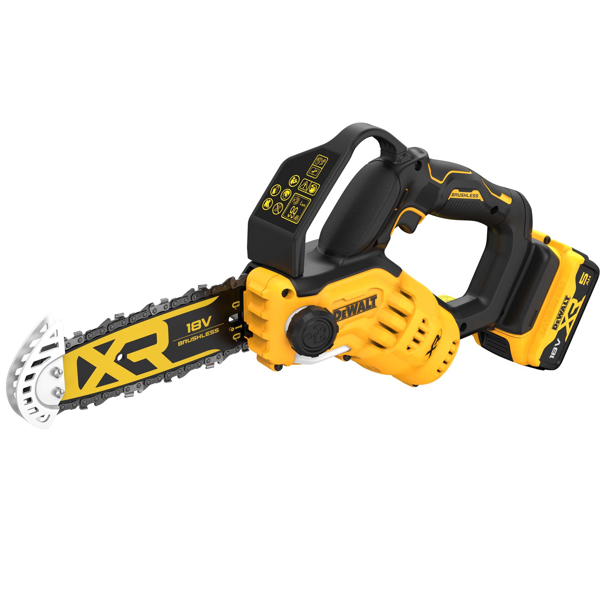 dewalt Bat. pruning saw dewalt 18v 1x5,0ah 20cm