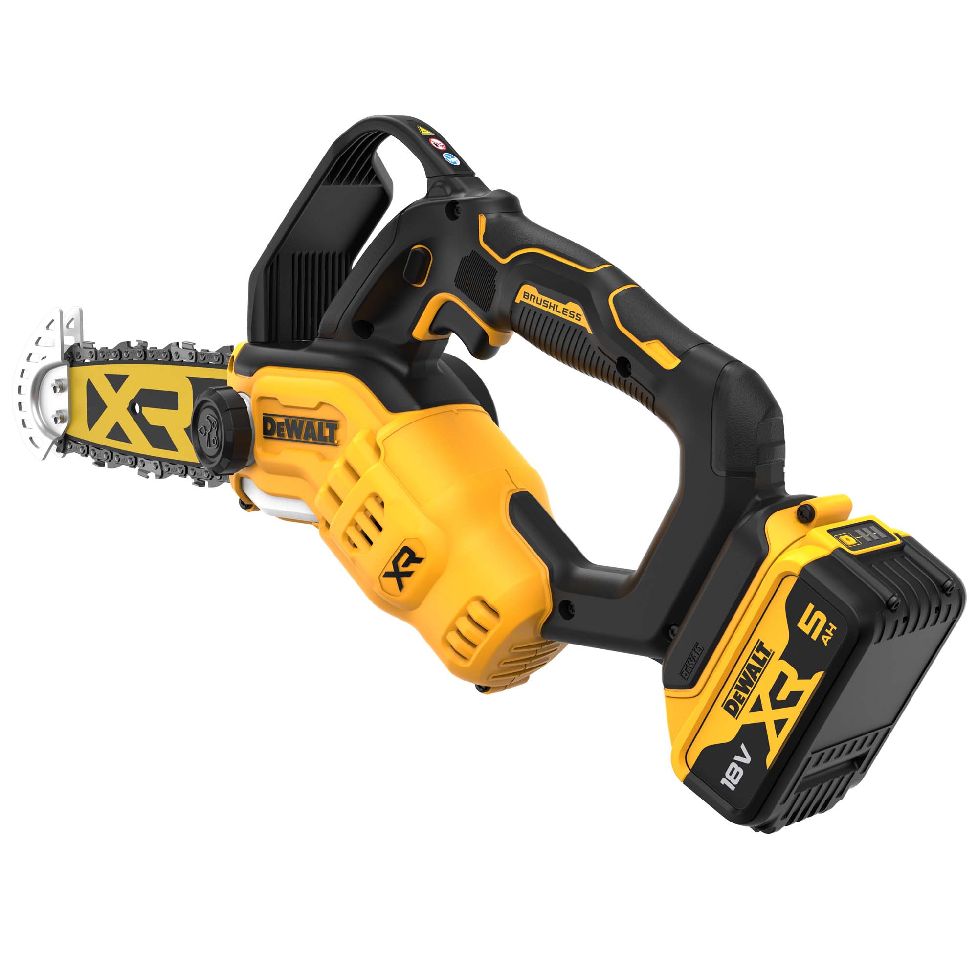dewalt Bat. pruning saw dewalt 18v 1x5,0ah 20cm