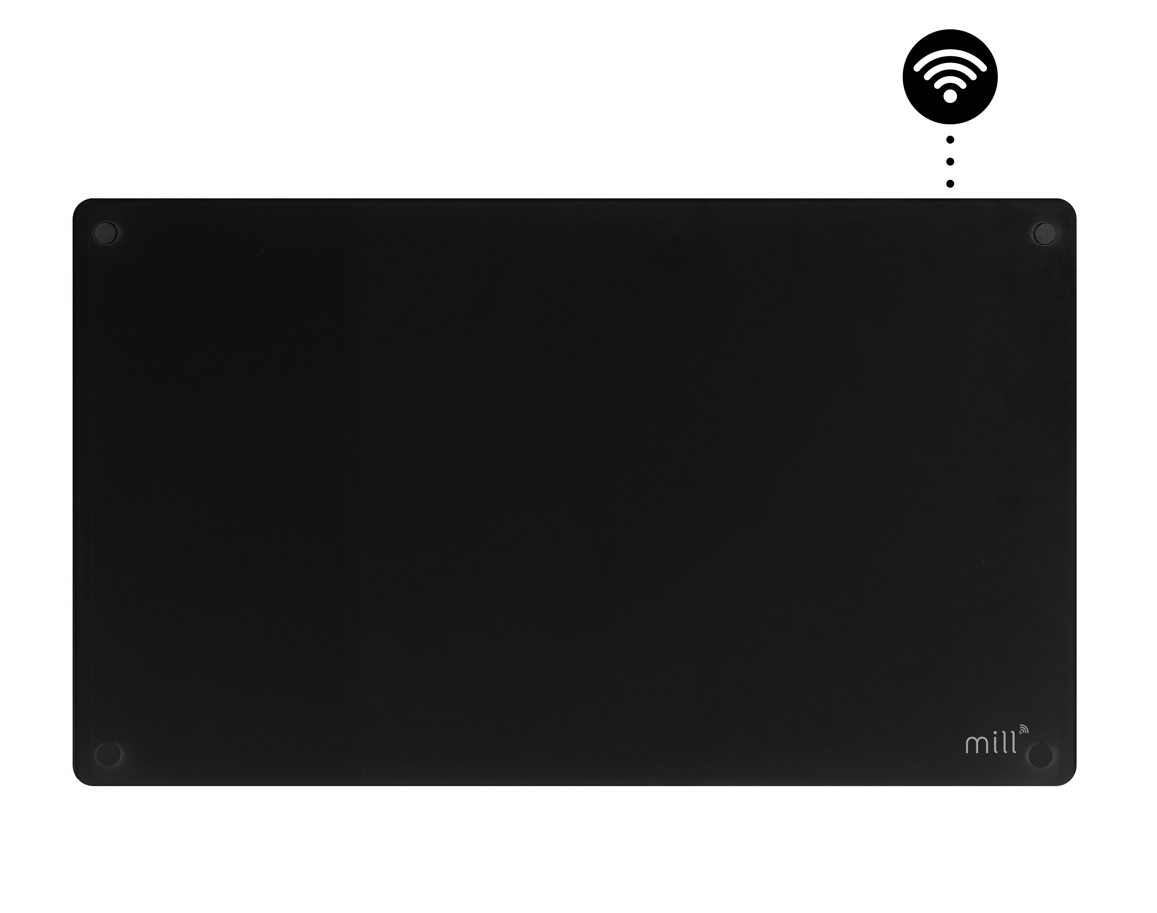 Glass Smart WiFi panelovn GL700WIFI4 sort