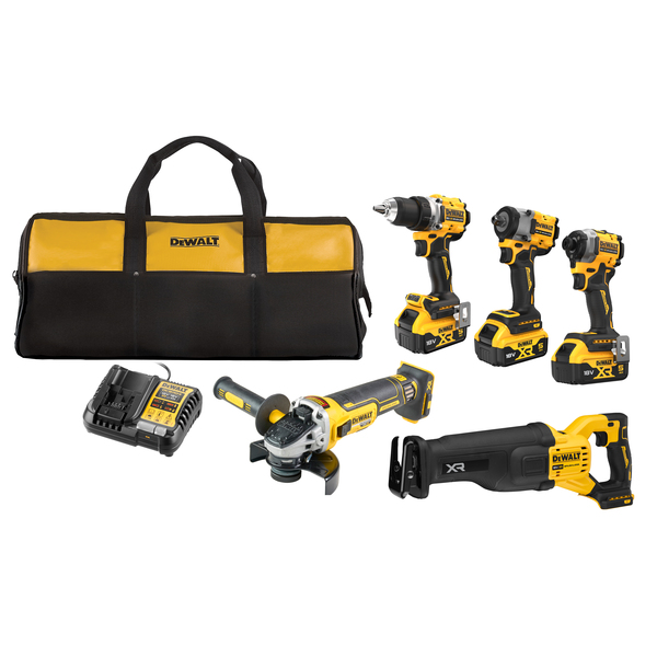 AKKUKONESARJA DEWALT DCK509P3 3X5AH LATURI SOFTBAG