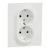 schneider electric Elko one dobbelstikk lav med jord hklm rh