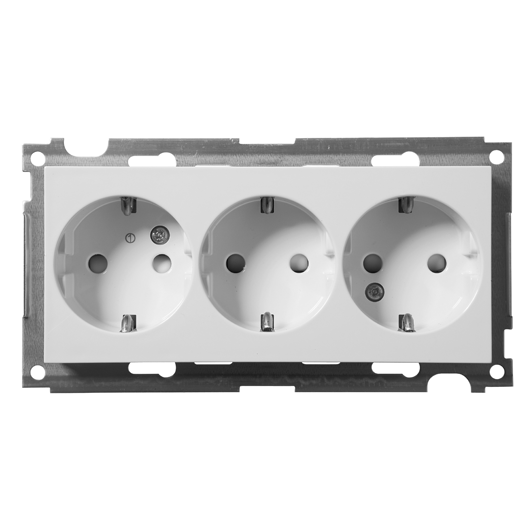 schneider electric Infällt vägguttag h1093pt v schuko