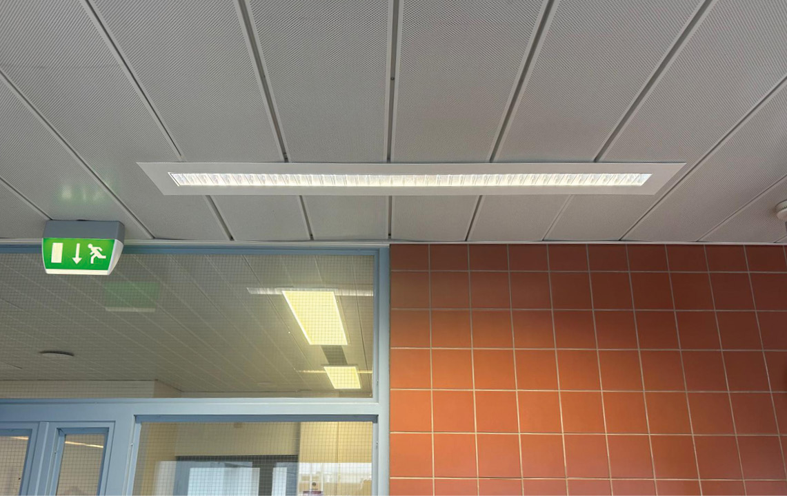 sg armaturen Yleisvalaisin uppo ecoline 1500 runko va 4650lm 4000k