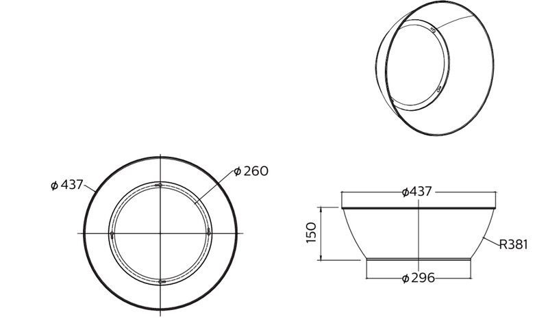 philips Mekaniska tillbehör highbay highbay reflector all