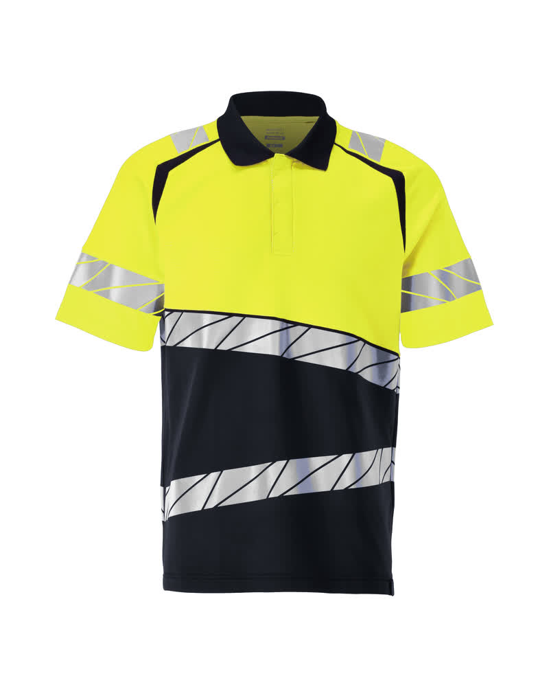 POLOSÄRK HI-VIS ACCELERATE SAFE 5XL