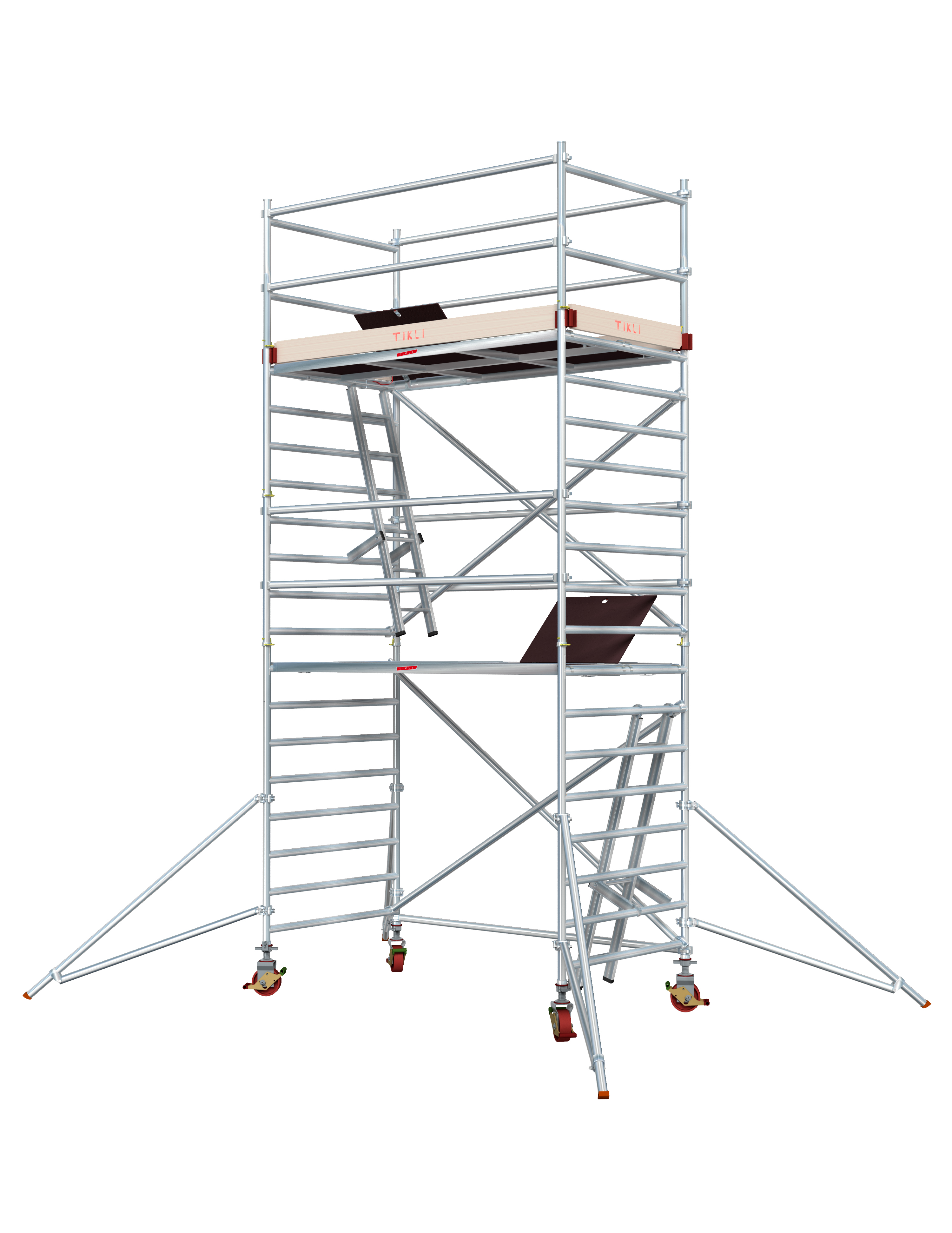 SCAFFOLD TIKLI JUMBO PRO 4,5M PLATFORMHEIGHT 4,5M(250X130)CM