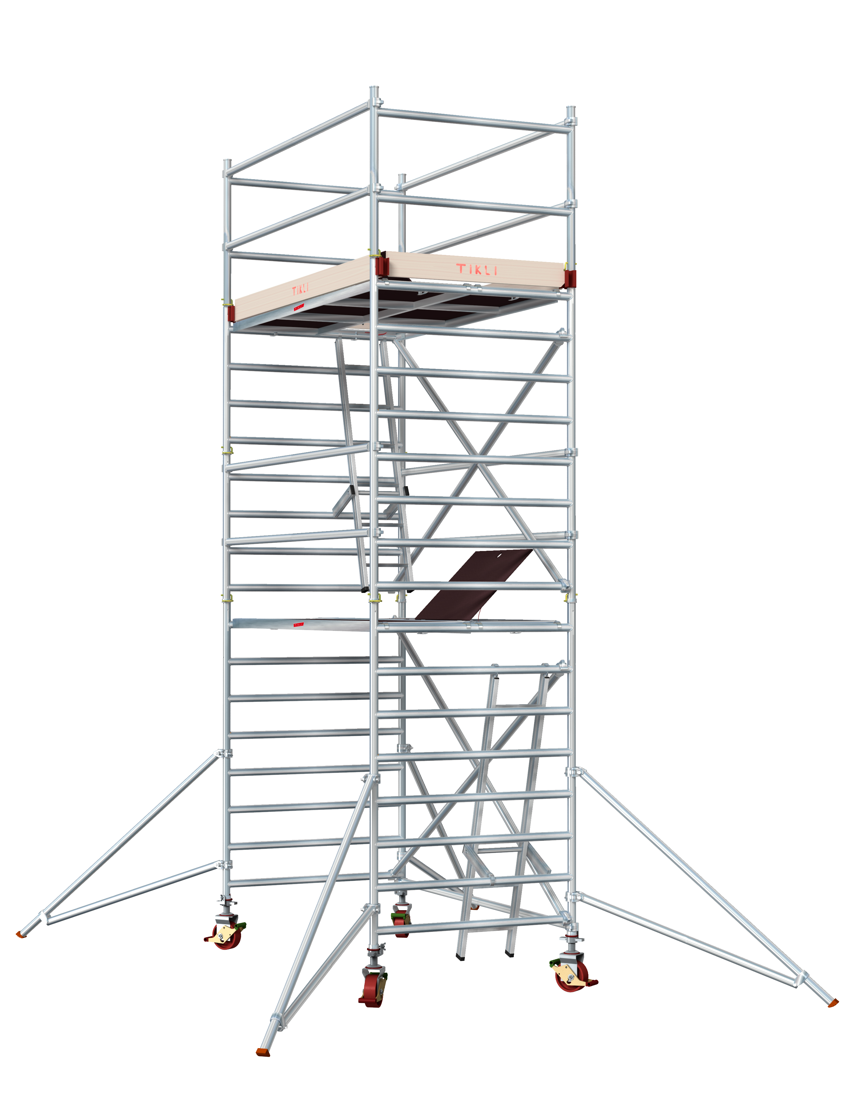 tikli Rullställning 9900-4pro tikli platformshöjd 4,5m tikli jumbo