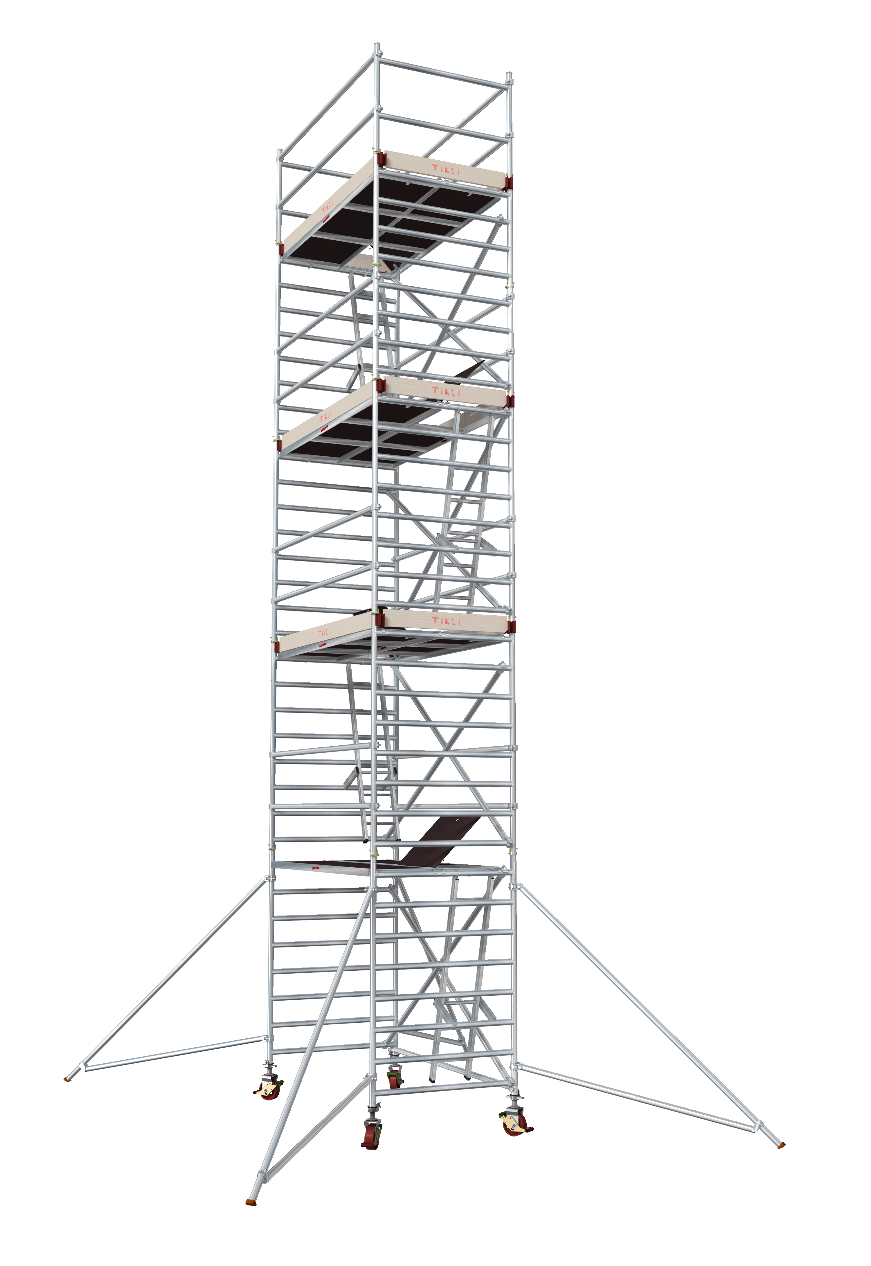 tikli Aluminium scaffold tikli jumbo 9900-8 pro platformheight 8,5m