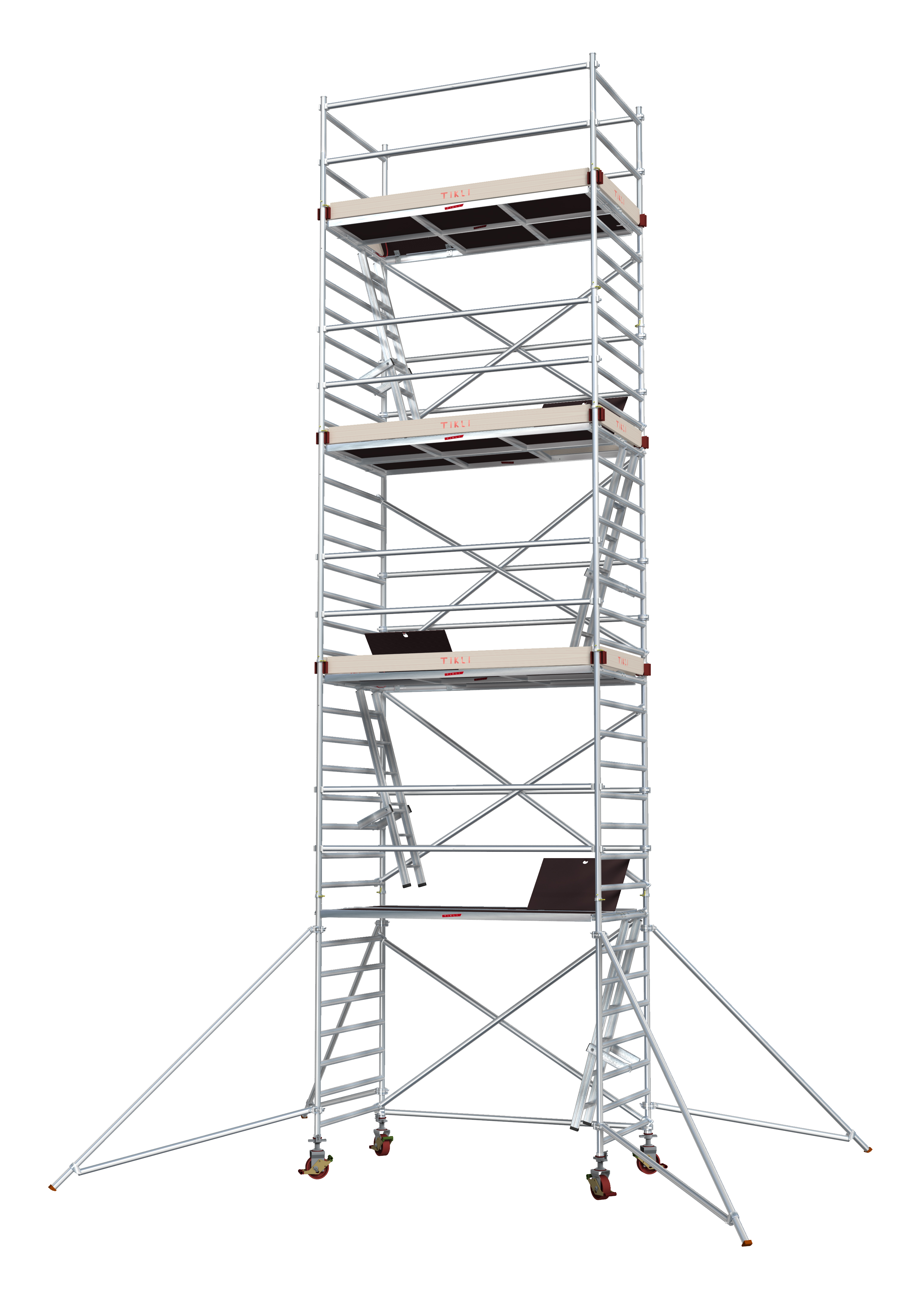 tikli Aluminium scaffold tikli jumbo 9900-8 pro platformheight 8,5m