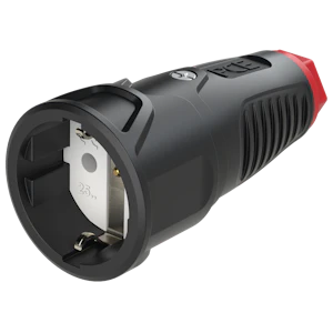 pce Jätkupesa pce maandusega must 250v/16a ip44