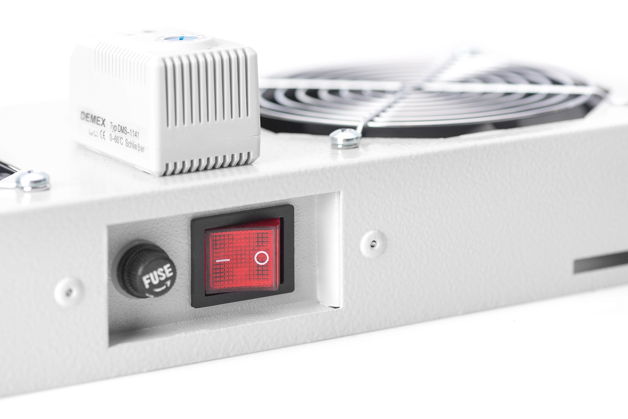 digitus Tuuletinyksikkö termostaatti dn-19 fan-2-wm-t