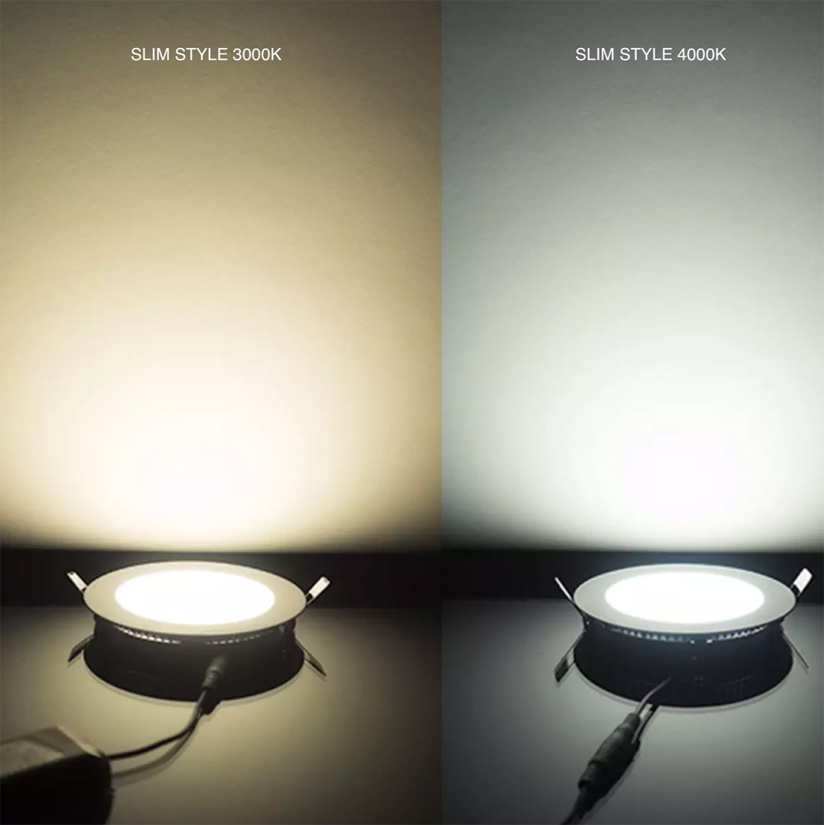 ftlight Downlight armatur slim style 20w 1400lm ip44 4000k