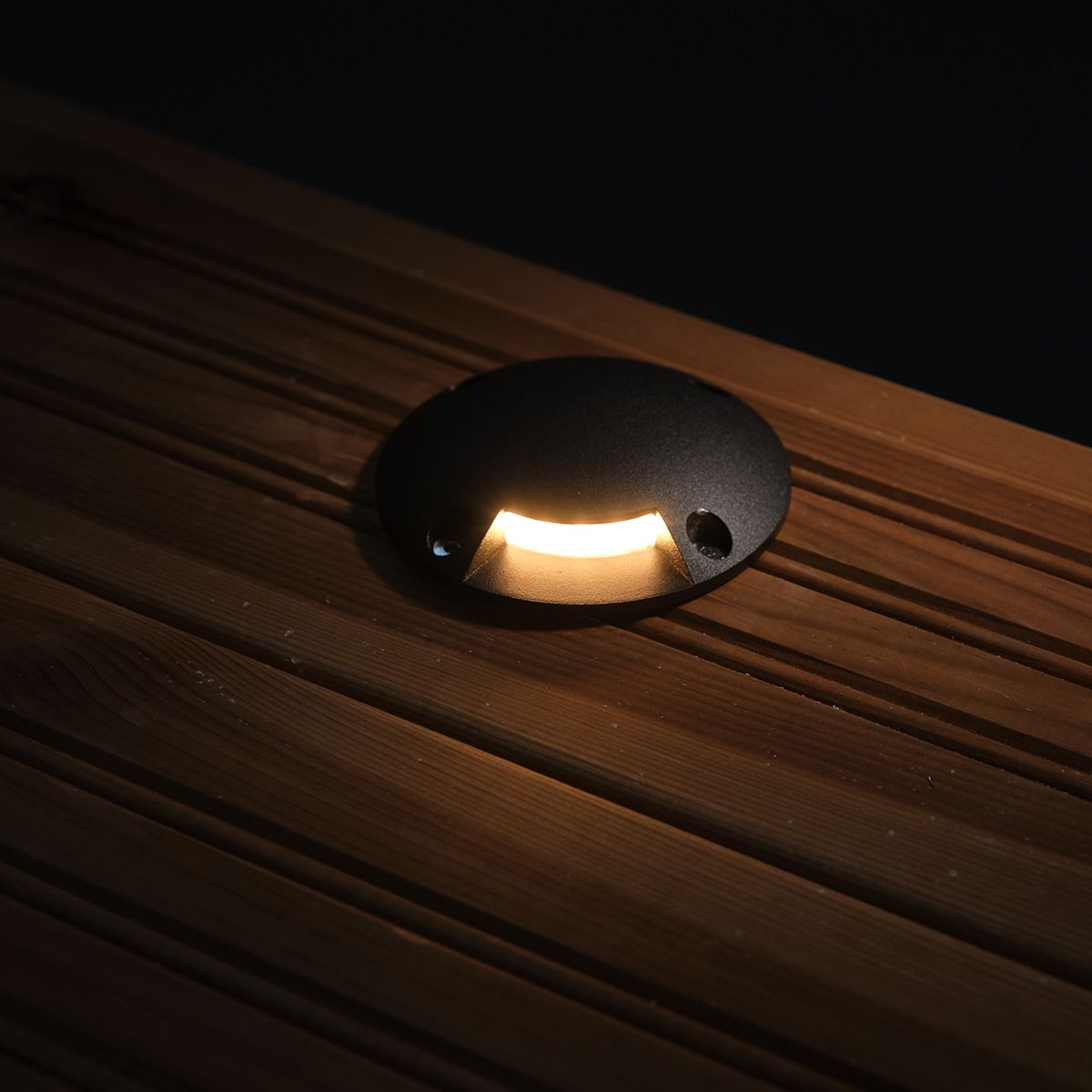 ftlight Maavalaisin prima marina 1,5w 24v ip67 3k 1-suun musta