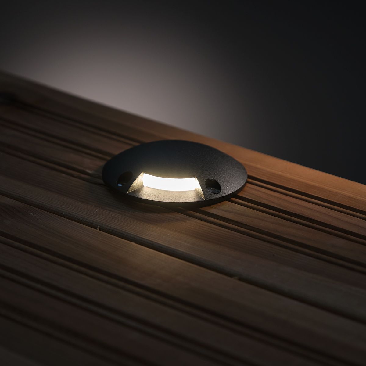 ftlight Maavalaisin prima marina 1,5w 24v ip67 4k 1-suun musta