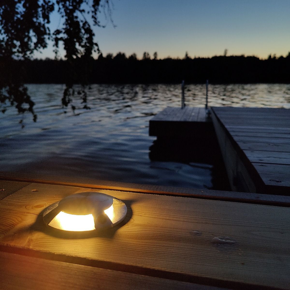 ftlight Maavalaisin prima marina 1,5w 24v ip67 3k 4-suun musta