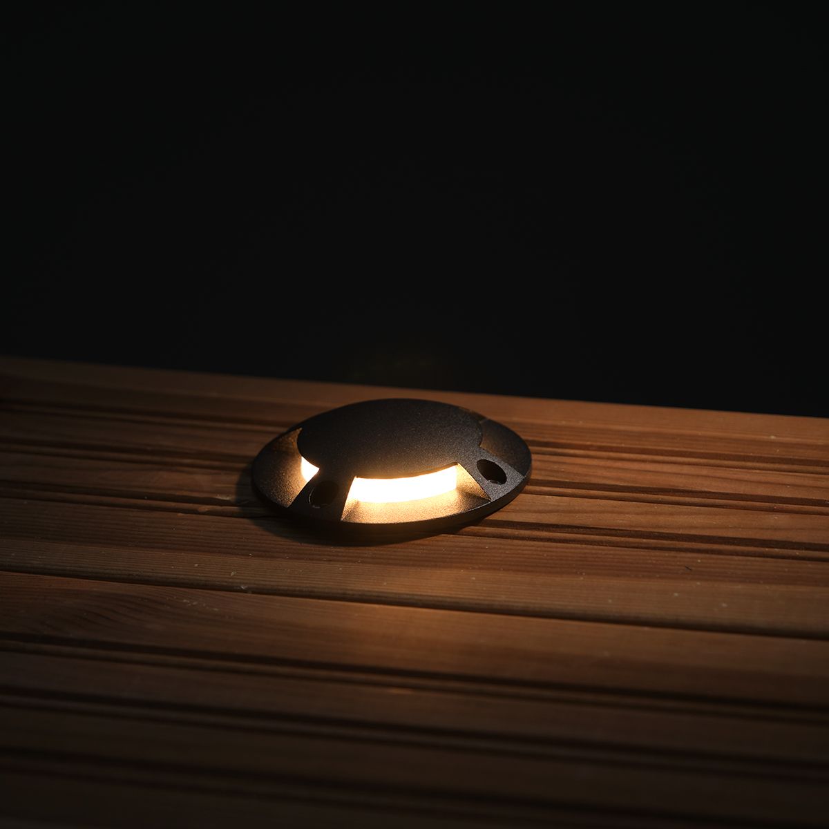ftlight Maavalaisin prima marina 1,5w 24v ip67 3k 4-suun musta