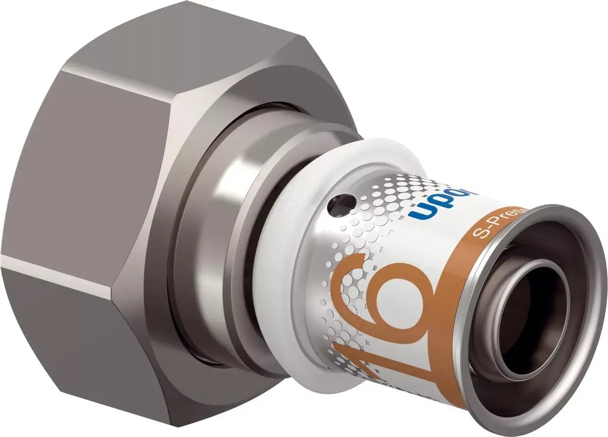 UPONOR S-PRESS PLUS OTSIK PÖÖRDMUTRIGA 16-G3/4"FT EURO