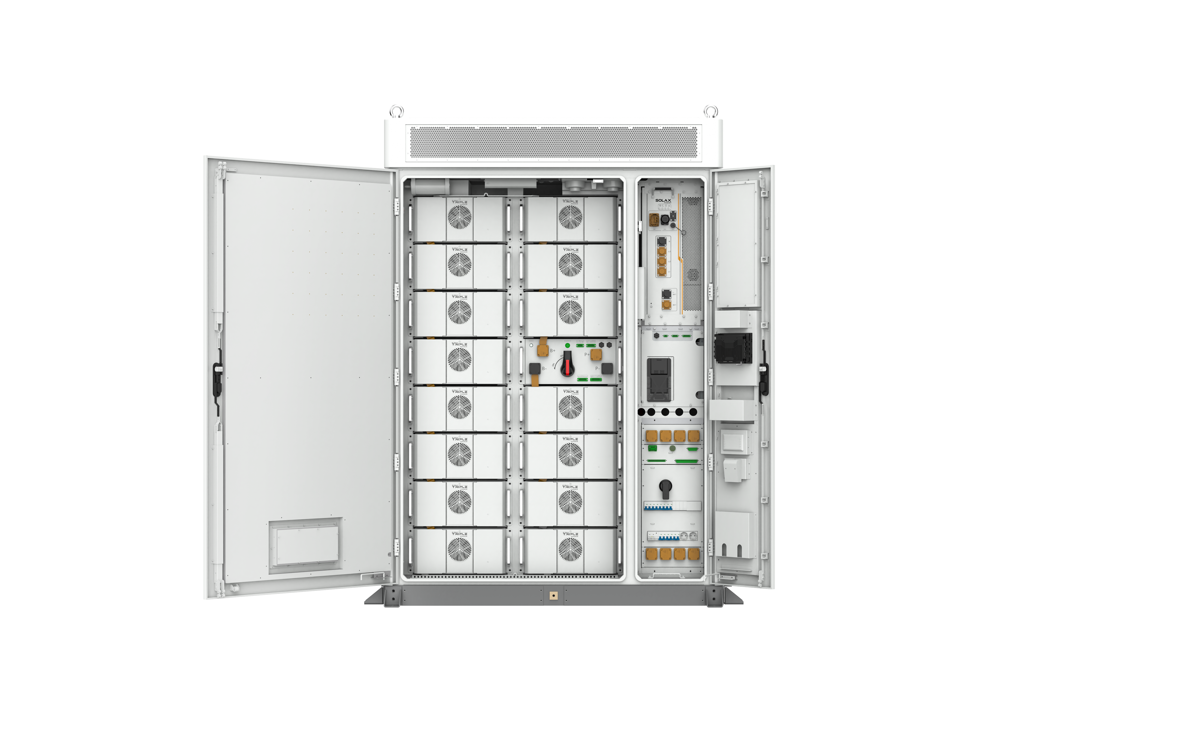 solax Pv baterija invertors 100kw ar 215kwh bateriju