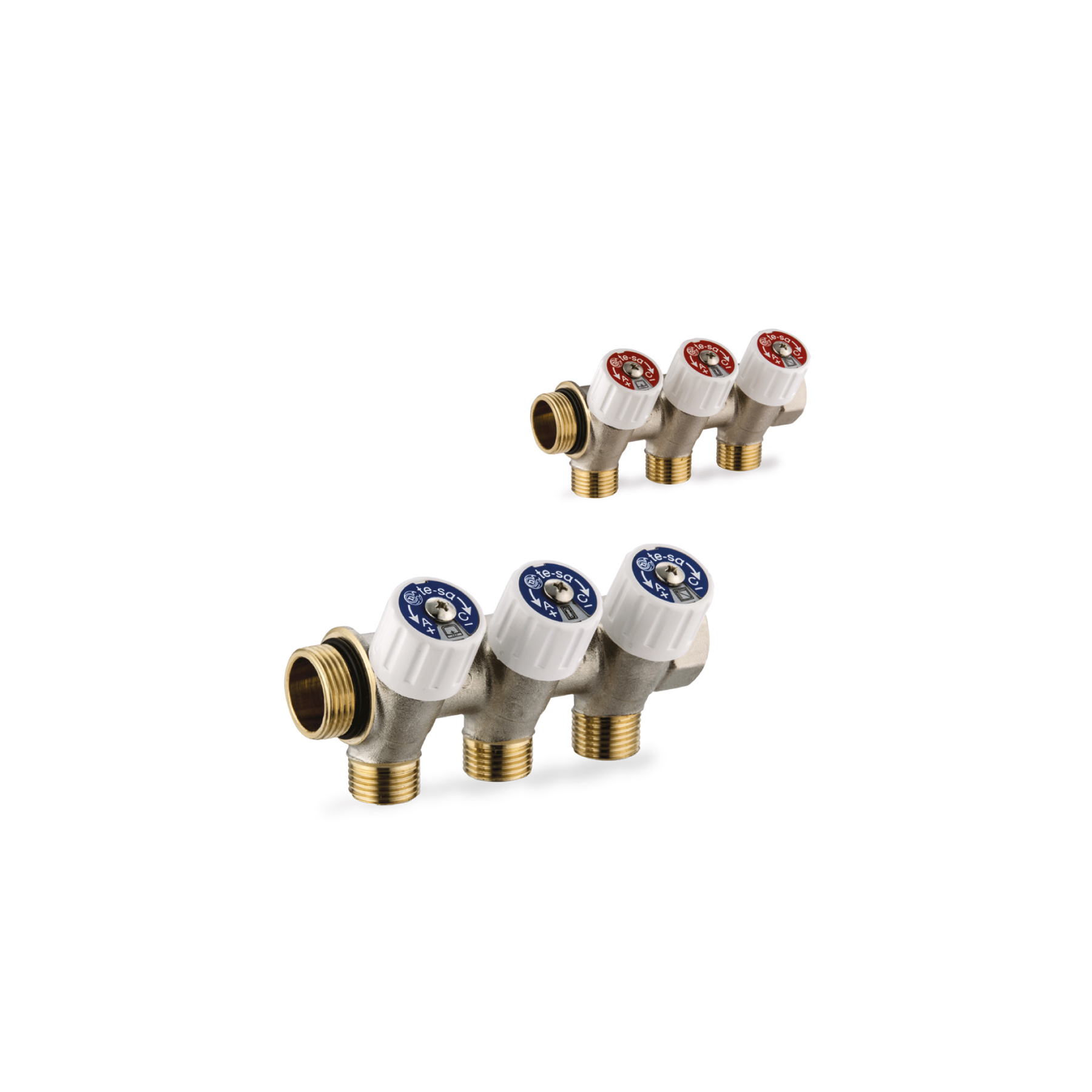SANITĀRĀ ŪDENS KOLEKTORS 3/4" 4 IZVADI G 1/2"