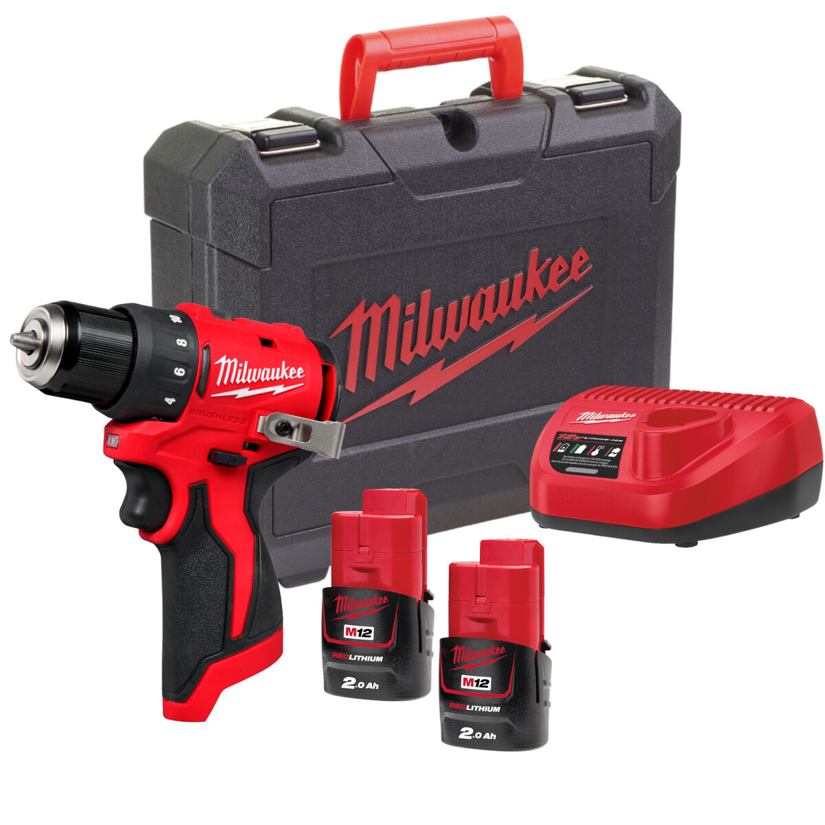 milwaukee Borrskruvdragare milwaukee m12 blddrc-202c