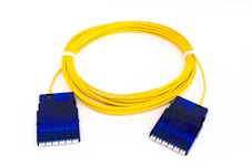 EXCEL 6 PORT (12 FIBRE) OS2 LC MODULE2MODULE CABLE 20M, DCA