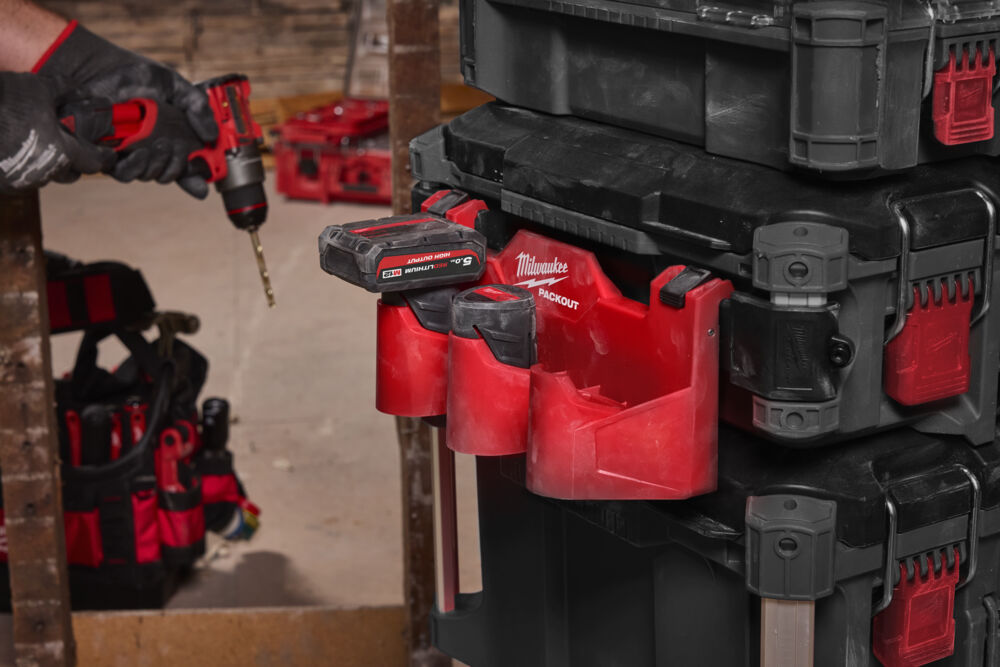 milwaukee Batterihållare milwaukee m12 sidofäste