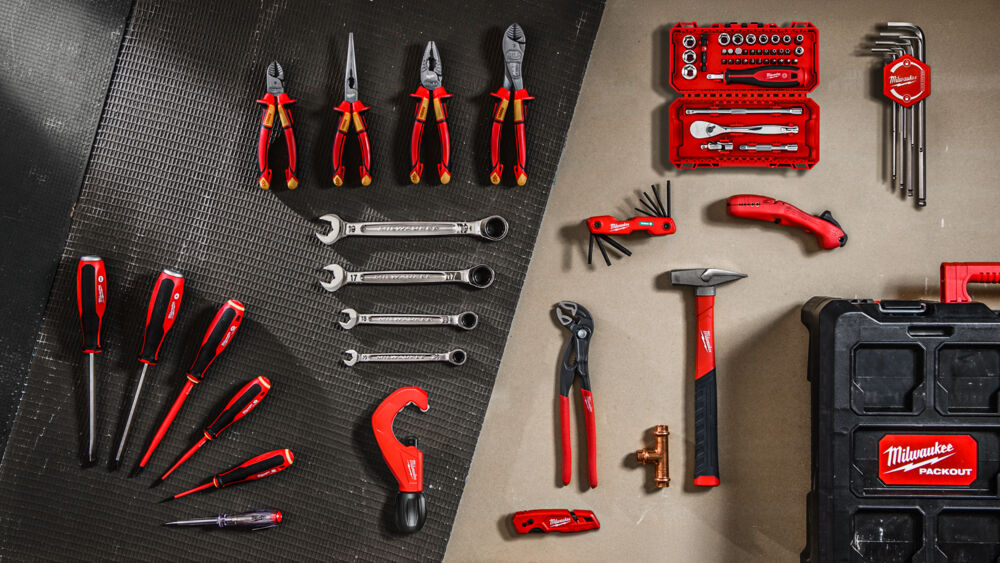 milwaukee Plumbing set milwaukee packout 74p