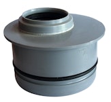 HT VERTIC. PIPE REDUCER UPONOR 110x50 SHORT MODEL FOR PIPE